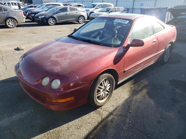 JH4DC4455YS006431 - 2000 ACURA INTEGRA BURGUNDY photo 2