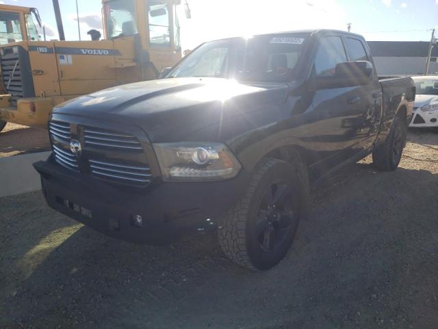 1C6RR7HT2ES218612 - 2014 RAM 1500 SPORT BLACK photo 2