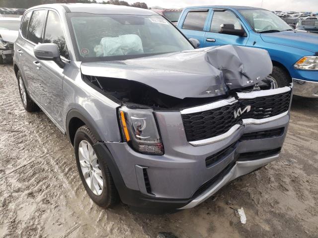 5XYP2DHC0NG213577 - 2022 KIA TELLURIDE SILVER photo 9