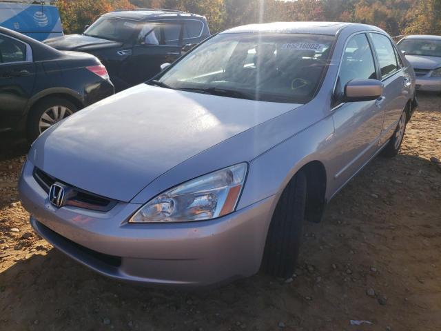 1HGCM66875A025434 - 2005 HONDA ACORD EX SILVER photo 2