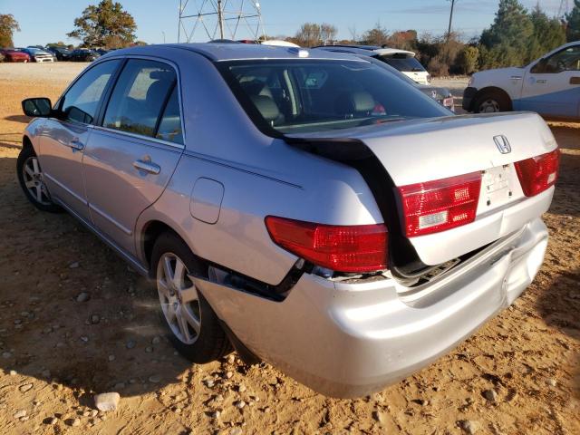 1HGCM66875A025434 - 2005 HONDA ACORD EX SILVER photo 3