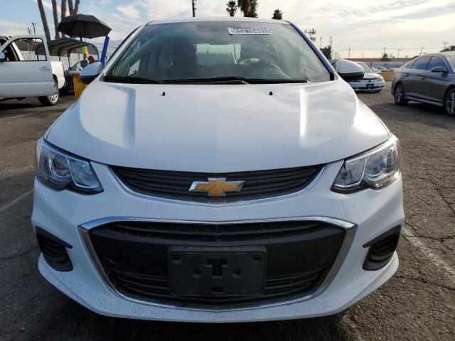 1G1JG6SB3L4132094 - 2020 CHEVROLET SONIC WHITE photo 5