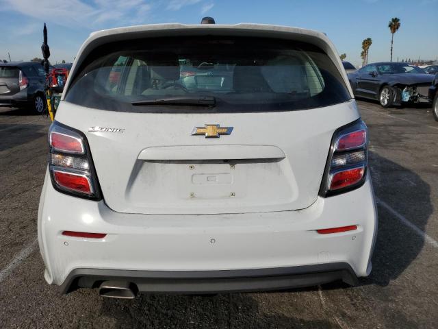 1G1JG6SB3L4132094 - 2020 CHEVROLET SONIC WHITE photo 6