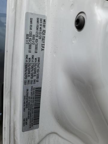 ZFBHRFAB7M6T66135 - 2021 RAM PROMASTER WHITE photo 12