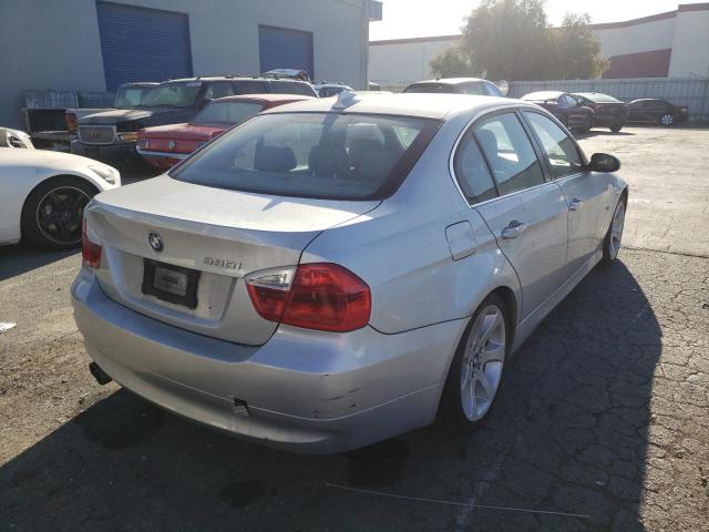 WBAVB33546PS13538 - 2006 BMW 330 I SILVER photo 6