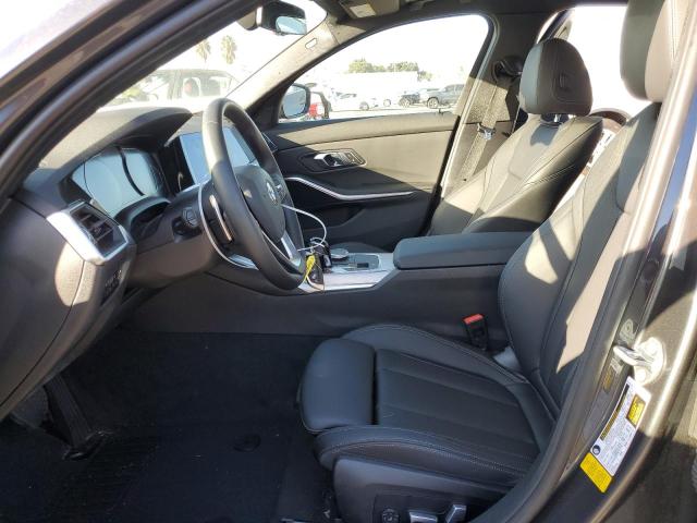 3MW5R1J05N8C63644 - 2022 BMW 330I CHARCOAL photo 7