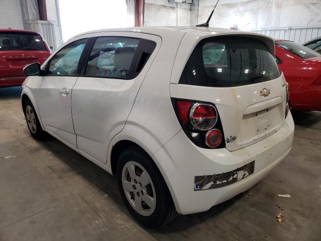 1G1JA6SH9E4205719 - 2014 CHEVROLET SONIC LS WHITE photo 3