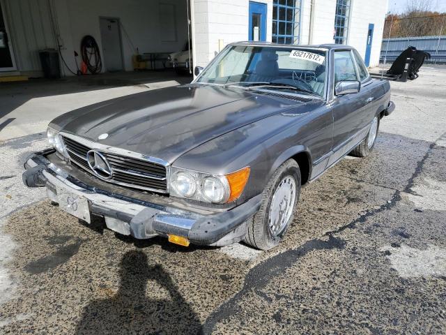 WDBBA45A8CB013598 - 1982 MERCEDES-BENZ 380 SL GRAY photo 2