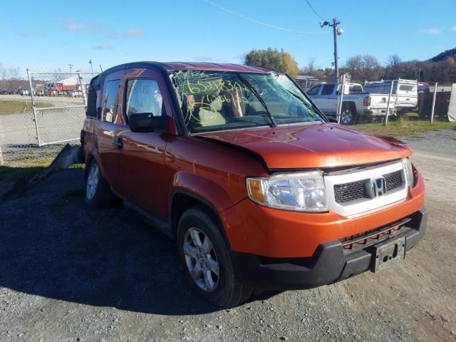 5J6YH28739L003974 - 2009 HONDA ELEMENT EX RED photo 1