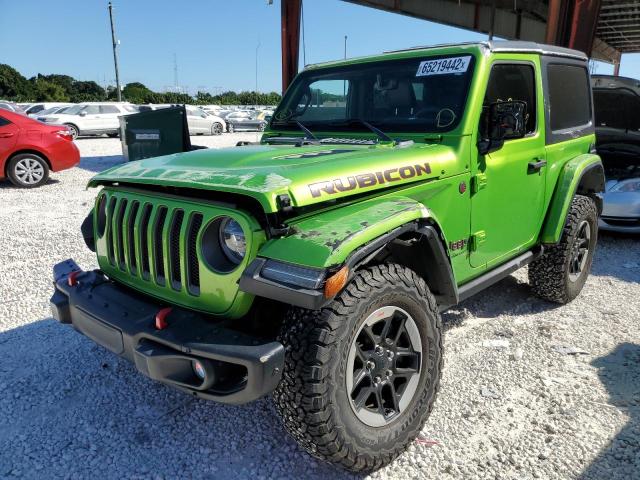 1C4HJXCG5JW267019 - 2018 JEEP WRANGLER R GREEN photo 2