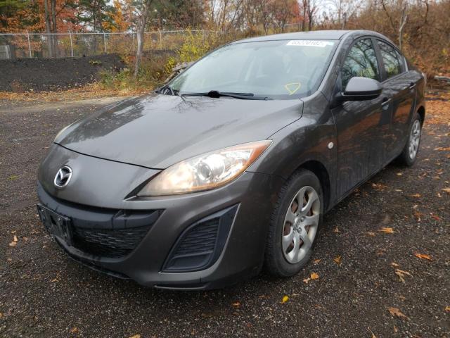 JM1BL1SF3A1326443 - 2010 MAZDA 3 I CHARCOAL photo 2