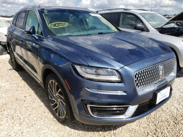 2LMPJ8L90KB****** - 2019 LINCOLN NAUTILUS R BLUE photo 1