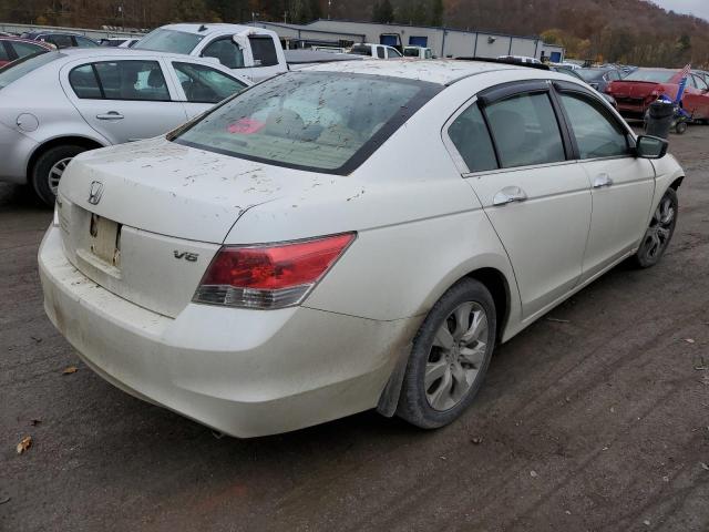 1HGCP36848A068414 - 2008 HONDA ACCORD EXL WHITE photo 4