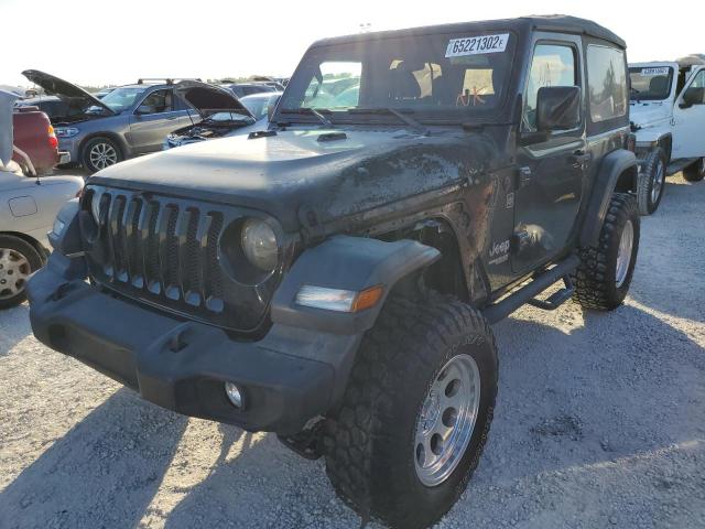 1C4GJXAG0JW193877 - 2018 JEEP WRANGLER S BLACK photo 2