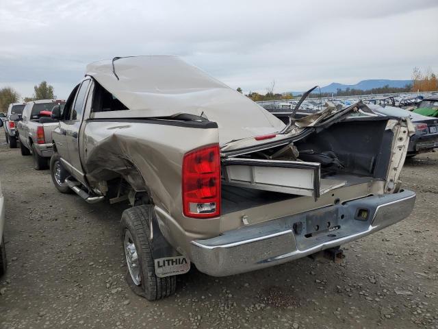 3D7KS28C85G797118 - 2005 DODGE RAM 2500 S GOLD photo 3
