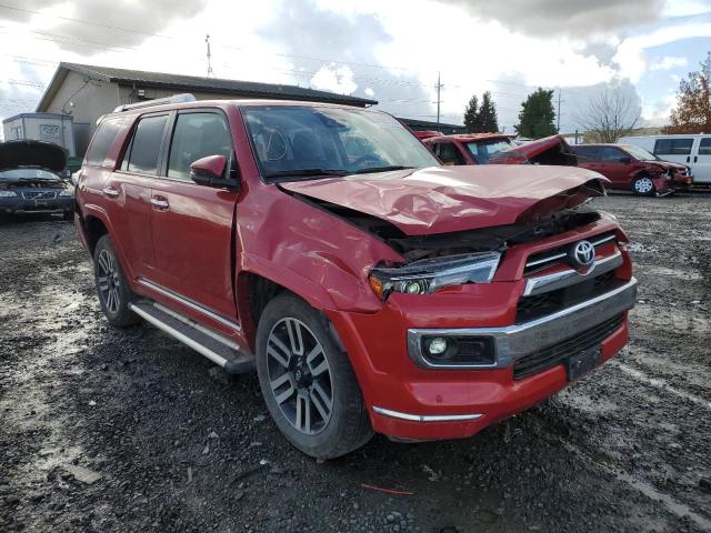 JTEKU5JR8M5875211 - 2021 TOYOTA 4RUNNER TR RED photo 1