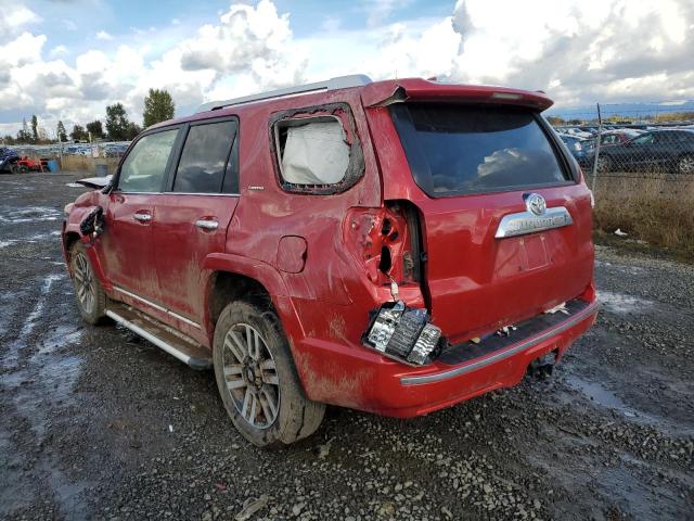 JTEKU5JR8M5875211 - 2021 TOYOTA 4RUNNER TR RED photo 3