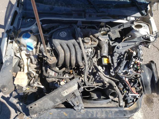 3VW2K7AJ6BM056895 - 2011 VOLKSWAGEN JETTA BASE 银色 照片 7