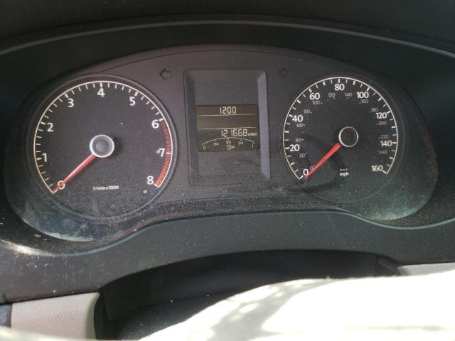 3VW2K7AJ6BM056895 - 2011 VOLKSWAGEN JETTA BASE 银色 照片 8