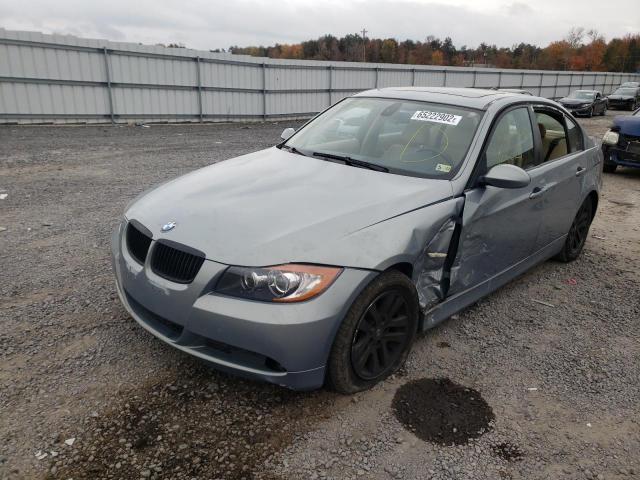 WBAVB13556KX42028 - 2006 BMW 325I Bleu photo 2