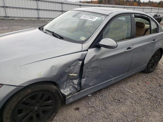 WBAVB13556KX42028 - 2006 BMW 325I Bleu photo 9