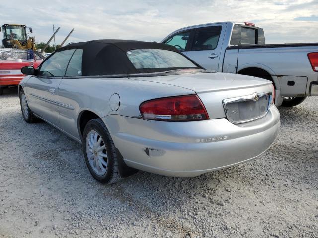 1C3EL55U01N641874 - 2001 CHRYSLER SEBRING LX SILVER photo 2