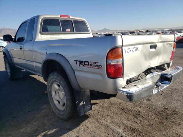 5TEWN72N32Z890266 - 2002 TOYOTA TACOMA XTR SILVER photo 3