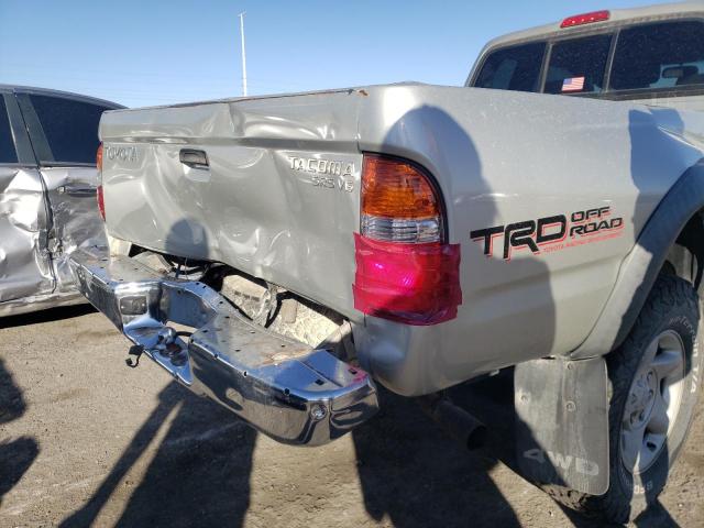 5TEWN72N32Z890266 - 2002 TOYOTA TACOMA XTR SILVER photo 9