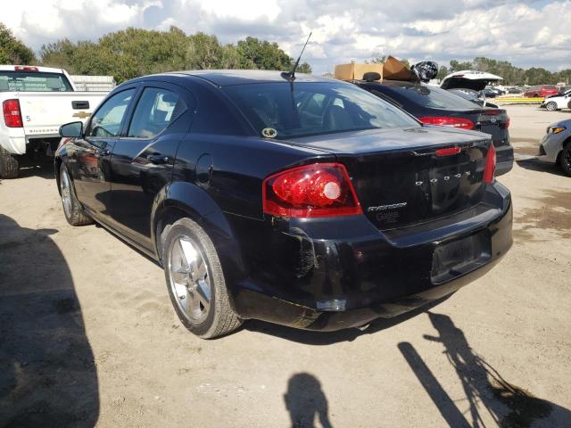 1B3BD2FG8BN515056 - 2011 DODGE AVENGER LU BLACK photo 3