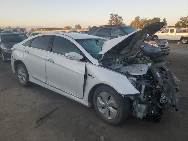 KMHEC4A49DA096163 - 2013 HYUNDAI SONATA HYB WHITE photo 1