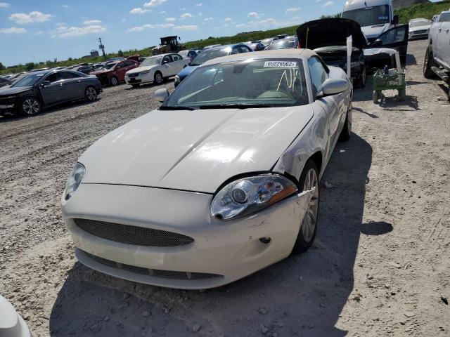 SAJWA44B195B31369 - 2009 JAGUAR XK WHITE photo 9