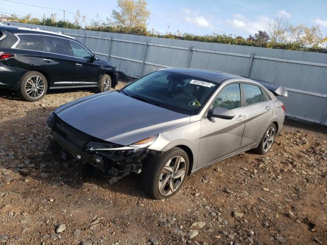 KMHLP4AG1MU163651 - 2021 HYUNDAI ELANTRA LI SILVER photo 2