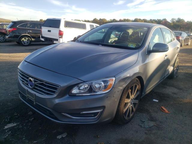 LYV402TK9HB128066 - 2017 VOLVO S60 PREMIE GRAY photo 2