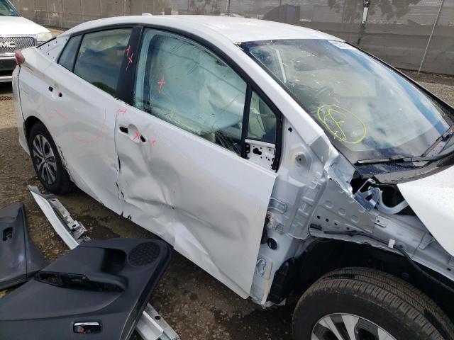 JTDKAMFP2M3167871 - 2021 TOYOTA PRIUS PRIM თეთრი ფოტო 9