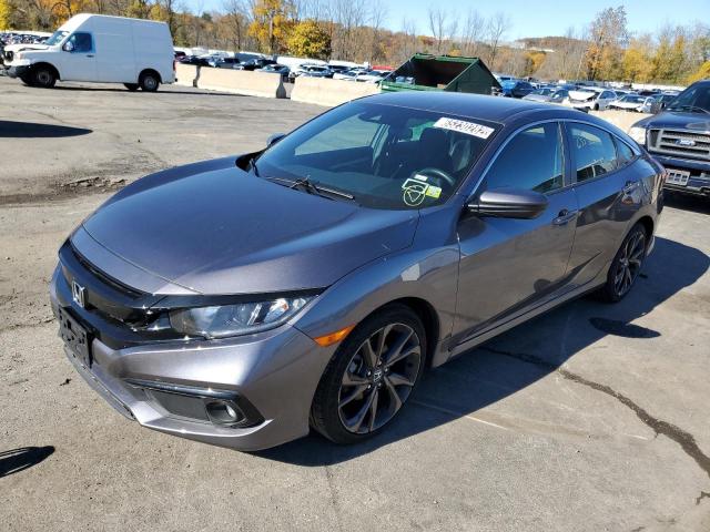 19XFC2F83ME200720 - 2021 HONDA CIVIC SPOR GRAY photo 2