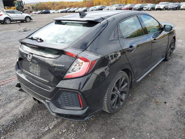 SHHFK7G45HU233440 - 2017 HONDA CIVIC SPOR 黑色 照片 4