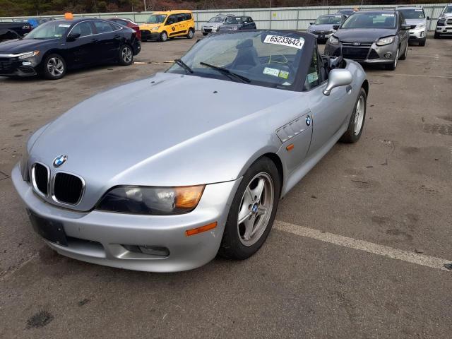 4USCH7320VLE05158 - 1997 BMW Z3 1.9 SILVER photo 2