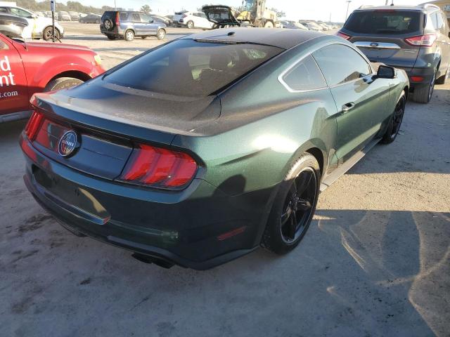 1FA6P8K04K5506489 - 2019 FORD MUSTANG BU GREEN photo 4