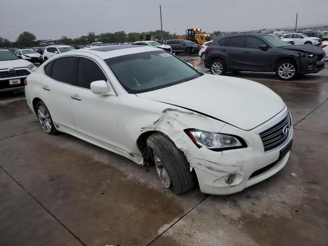 JN1BY1AP5BM325454 - 2011 INFINITI M37 WHITE photo 1