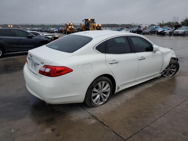 JN1BY1AP5BM325454 - 2011 INFINITI M37 WHITE photo 4