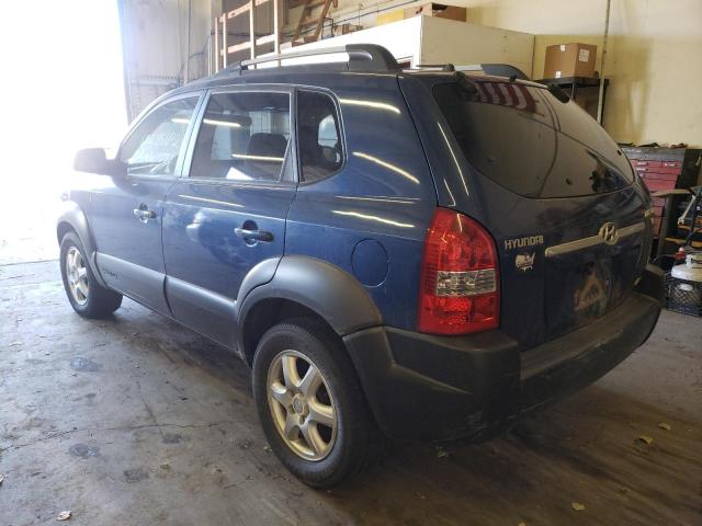 KM8JN72D75U106259 - 2005 HYUNDAI TUCSON BLUE photo 3