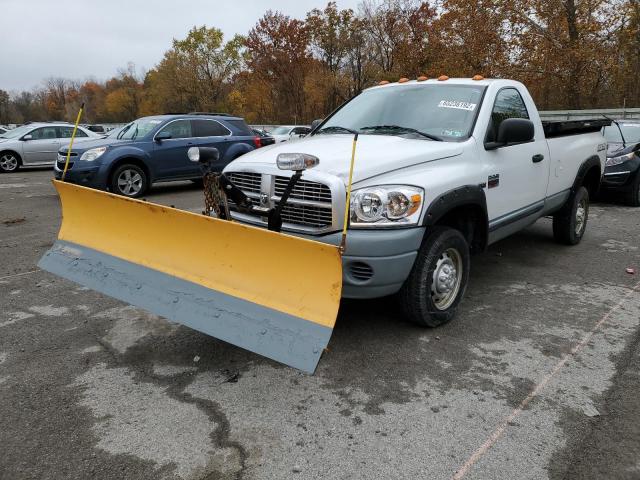 3D7KS26D38G163425 - 2008 DODGE RAM 2500 S WHITE photo 2
