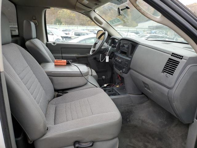 3D7KS26D38G163425 - 2008 DODGE RAM 2500 S WHITE photo 5