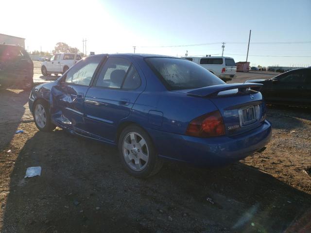 3N1AB51D66L464504 - 2006 NISSAN SENTRA SE- BLUE photo 3