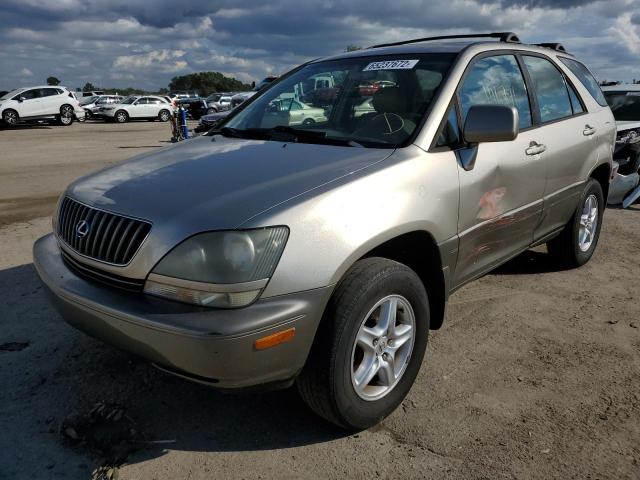 JT6GF10U8Y0069804 - 2000 LEXUS RX 300 BEIGE photo 2