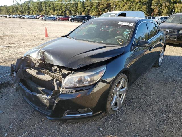 1G11J5SX2DF347933 - 2013 CHEVROLET MALIBU LTZ გრაფიტი ფოტო 2