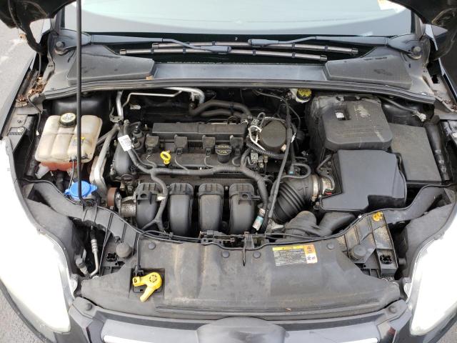 1FAHP3F26CL101500 - 2012 FORD FOCUS BLACK photo 7