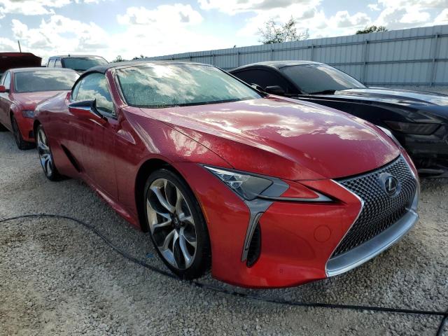 JTHMPAAY7NA105044 - 2022 LEXUS LC 500 RED photo 1