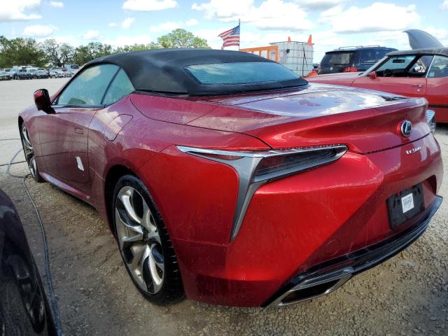 JTHMPAAY7NA105044 - 2022 LEXUS LC 500 RED photo 3