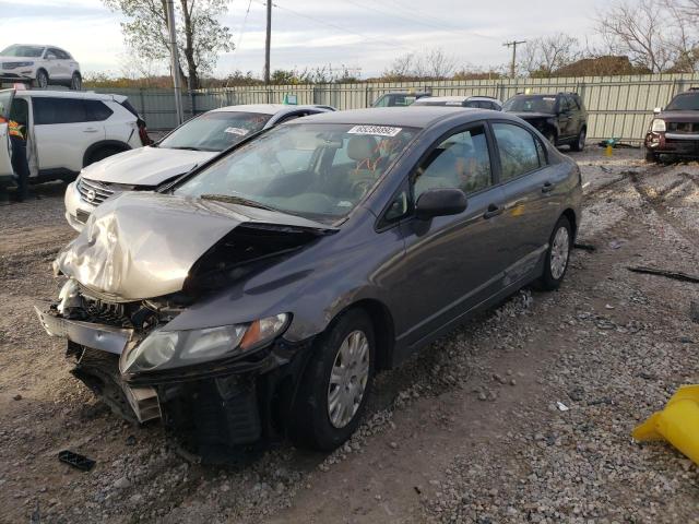 19XFA1F32AE010746 - 2010 HONDA CIVIC VP GRAY photo 2